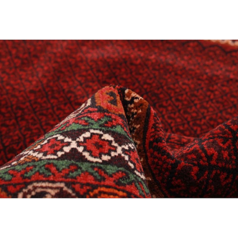Teimani Red Rug 2'11" x 4'10" - 2'11 x 4'10