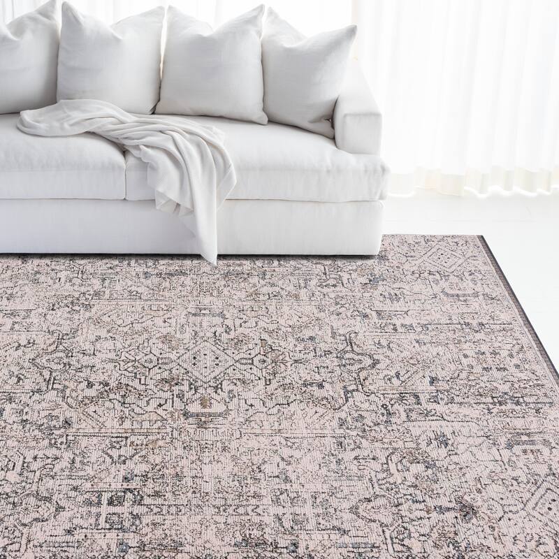 SAFAVIEH Lauren Ralph Lauren Sjan Vintage Rug - 8' x 10' - Ivory/Navy