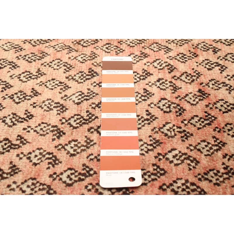 ECARPETGALLERY Hand-knotted Andelz Copper Wool Rug - 2'9 x 9'0
