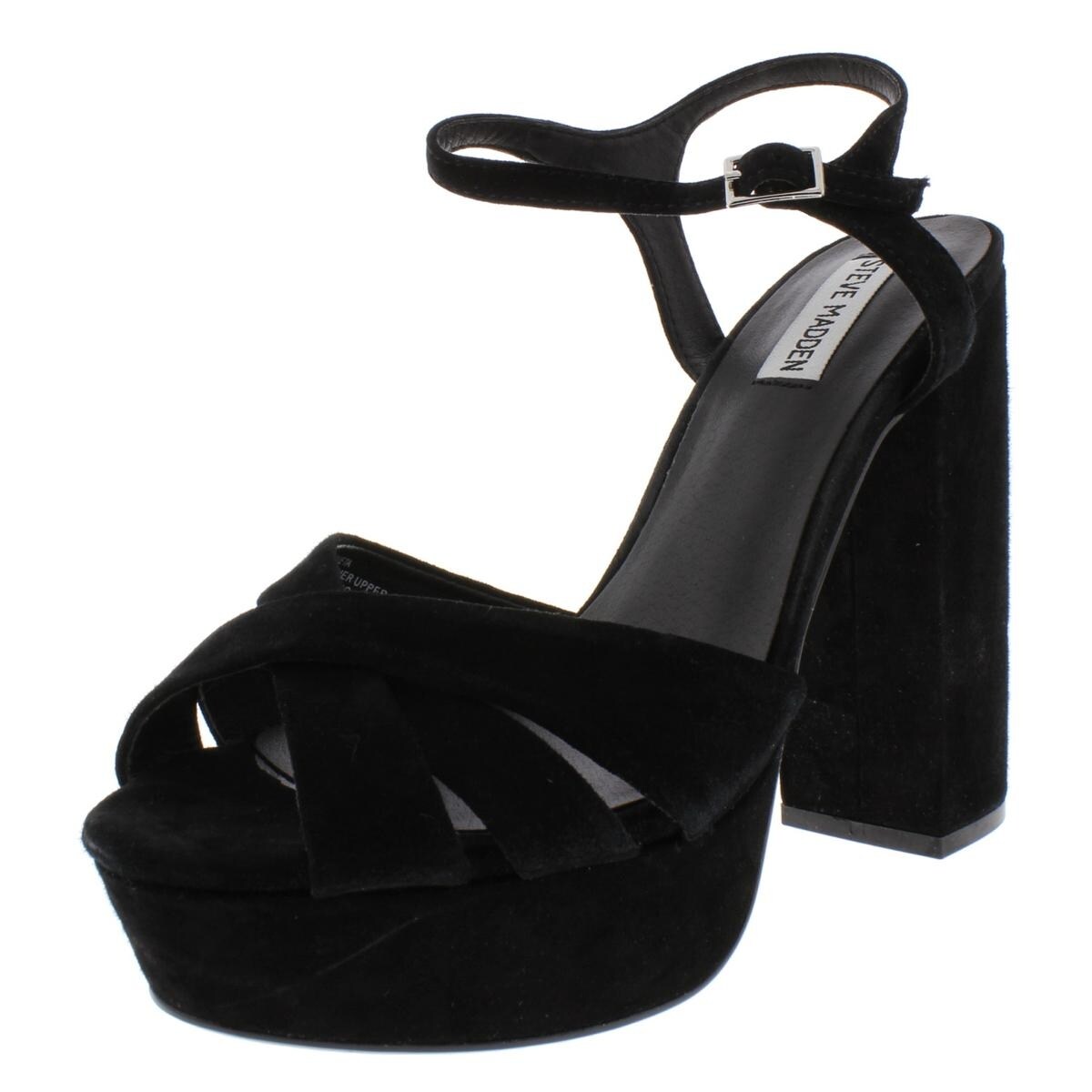 steve madden navy blue heels