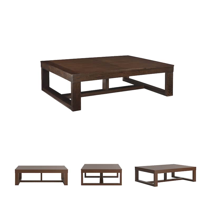 Watson Dark Brown Rectangular Cocktail Table
