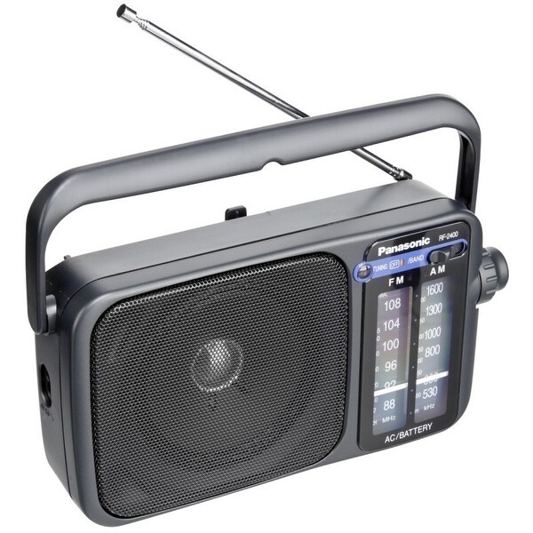 Panasonic RF2400 AM / FM Radio (Silver) Overstock 20685641