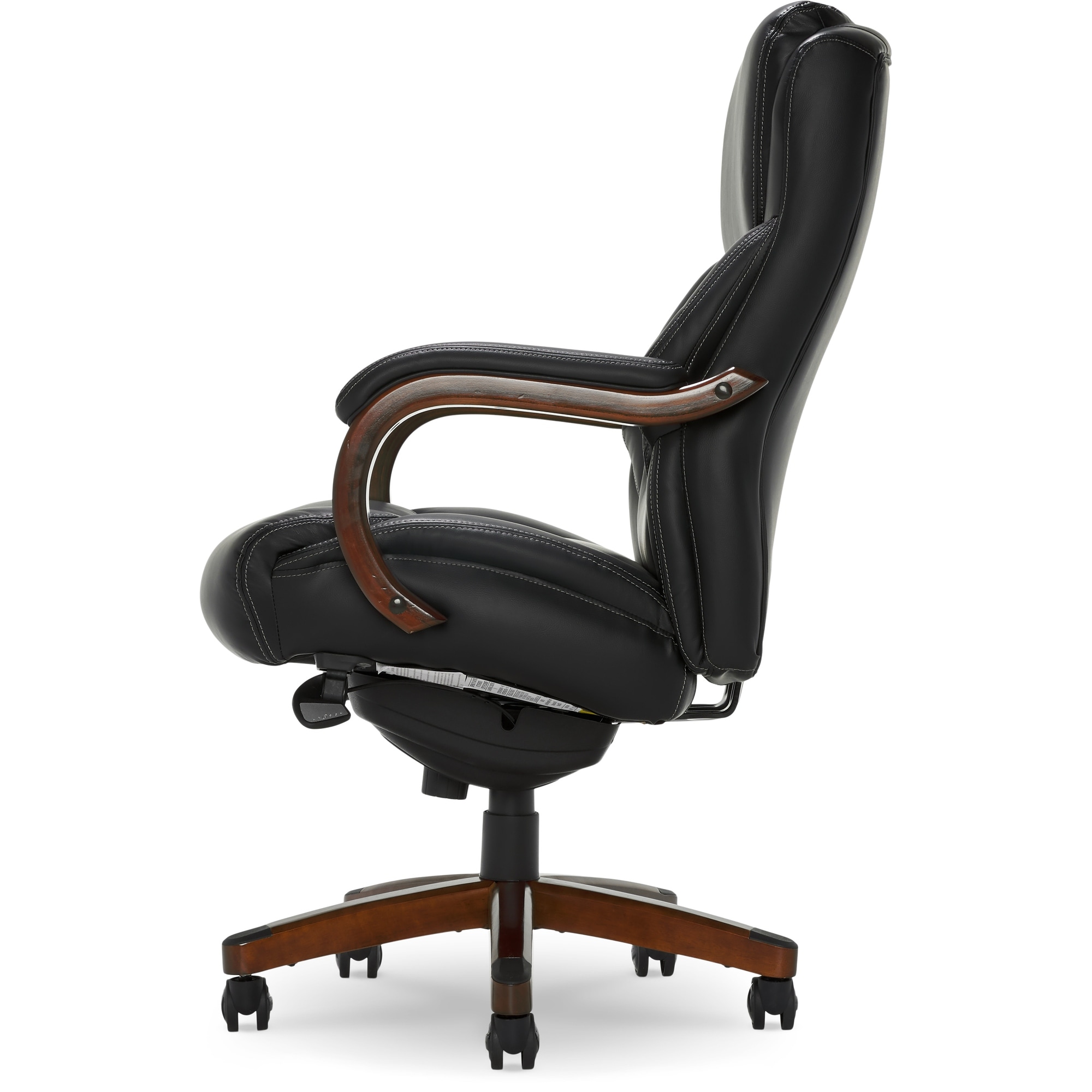 La Z Boy Delano Big Tall Bonded Leather Executive Chair Jet 49 OFF