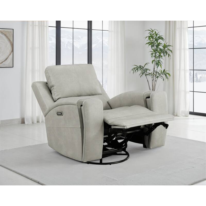 Brickston Triple Power Swivel Glider Recliner