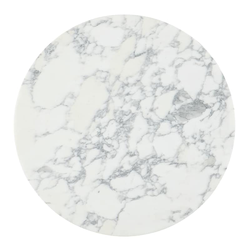 Hooker Furniture M13-80113-95 Jules 24" Diameter Marble Top Iron End