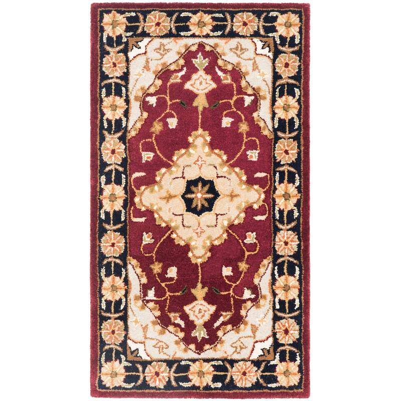 SAFAVIEH Handmade Heritage Kassandra Traditional Oriental Wool Rug