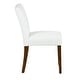 preview thumbnail 43 of 43, Modern Simple Set of 2 Modern Comfortable Upholstered Foam Fabric Dining Chairs with Solid Rubber Wooden Legs for Dining Room