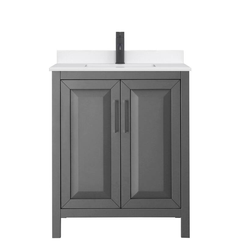 Wyndham Collection WCV252530S-QTZ-UNSMXX Daria 30" Free Standing