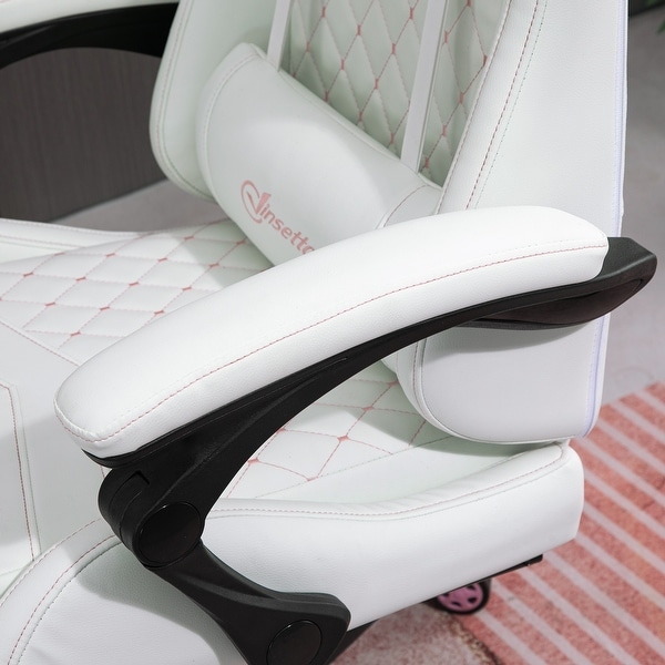 Vinsetto High Back Racing Gaming Chair with Swivel Wheel PU