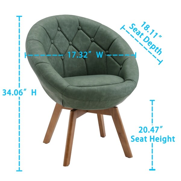 Carson carrington kallax velvet tufted round swivel accent chair hotsell