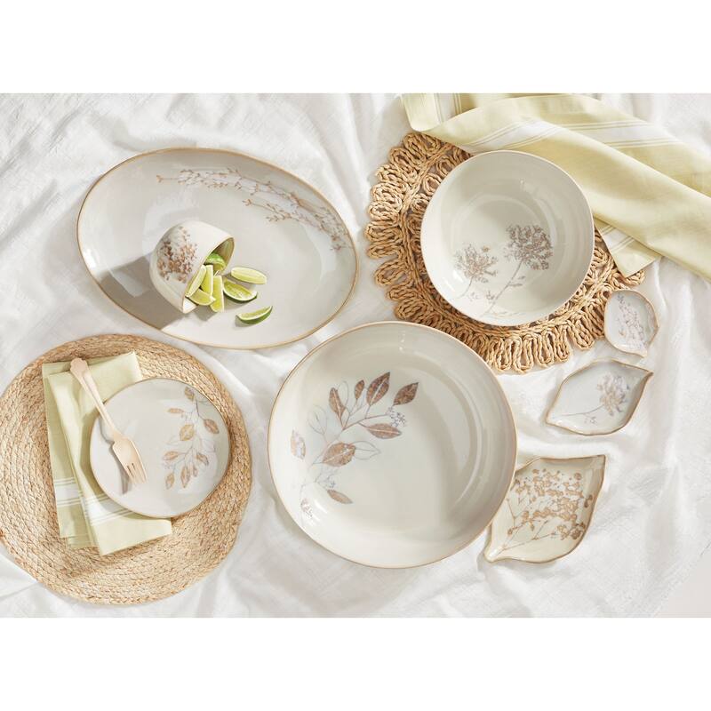 Eucalyptus Serving Bowl Dinnerware Serving Dish