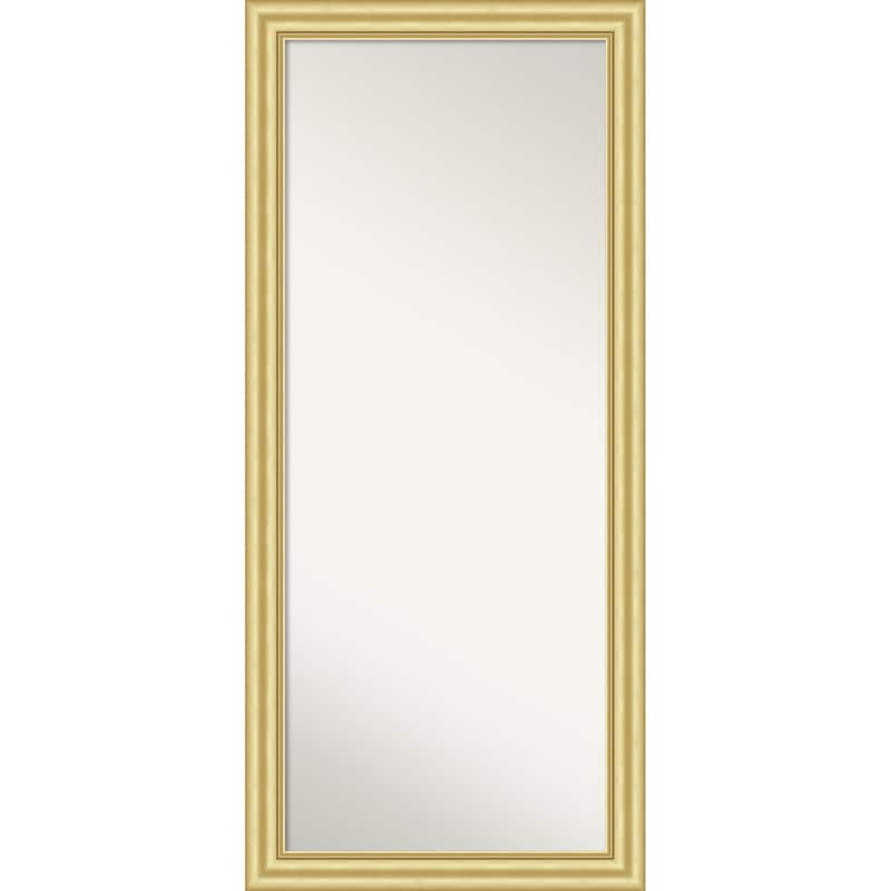 Sophia Non-Beveled Framed Full-Length Floor Leaner Mirror