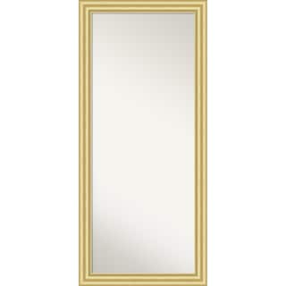 Sophia Non-Beveled Framed Full-Length Floor Leaner Mirror