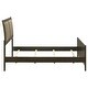 preview thumbnail 11 of 30, Wilkes 51-inch Upholstered Bed Dark Cocoa
