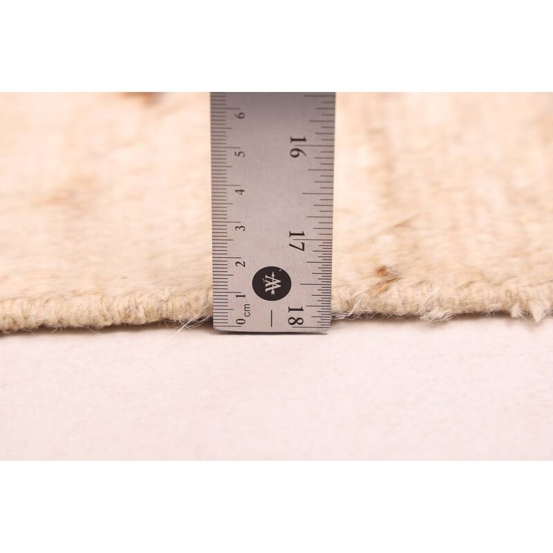 ECARPETGALLERY Hand-knotted Pak Finest Marrakesh Beige Wool Rug - 9'1 x 11'10