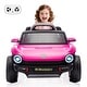 preview thumbnail 2 of 26, 12V Licensed Volkswagen Beetle Ride-On Car for Kids with Remote Control, Battery Powered Electric Vehicle Toy