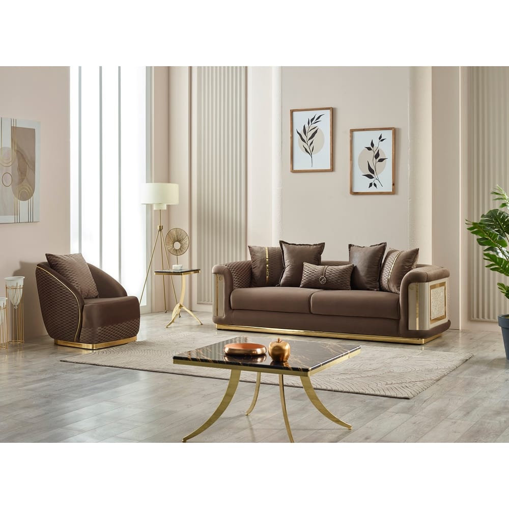 Enis 2-piece Living room Set 1 Sofa & 1 Chair