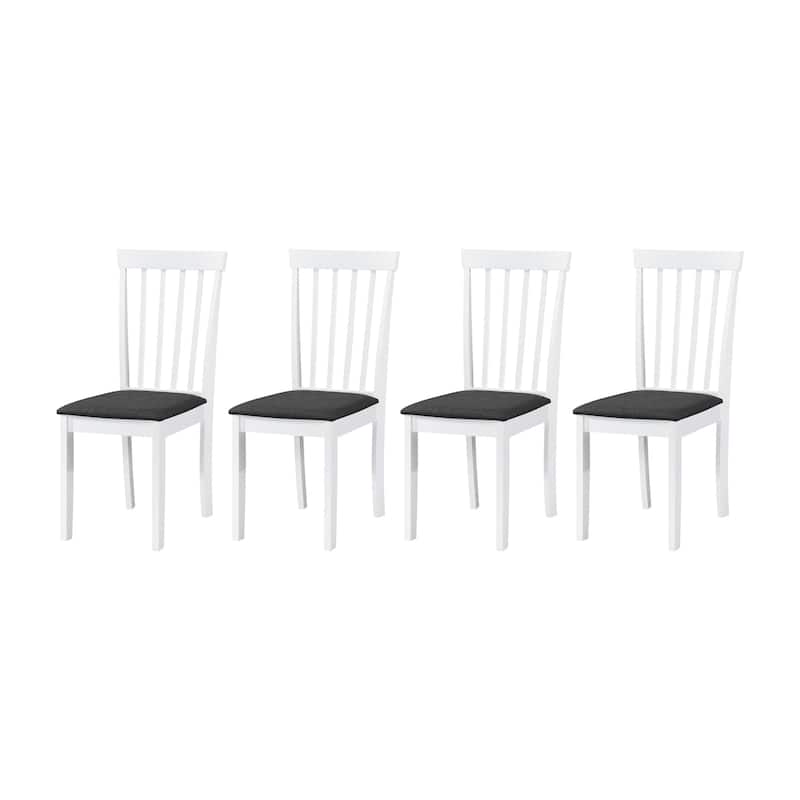Set of 4 Chairs - Black