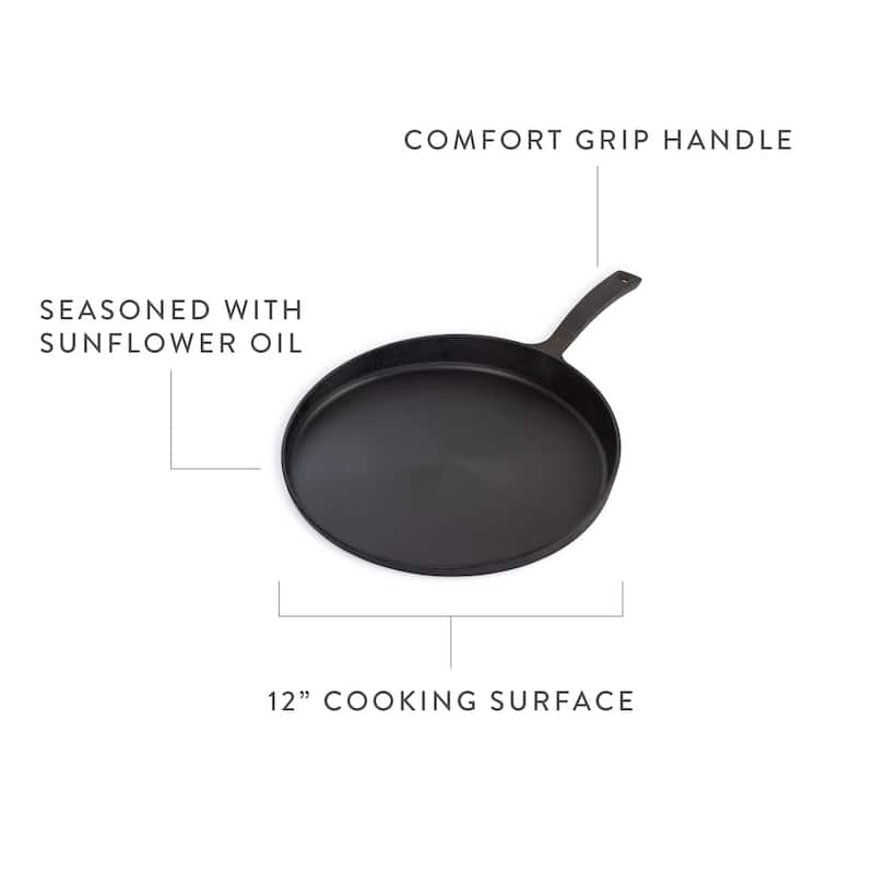 Barebones Cast Iron Skillet Griddle