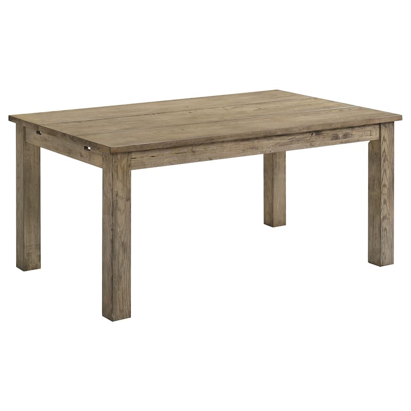 Cardova 87-inch Solid Wood Extension Dining Table Vineyard Oak - 63" x 39.25" x 30"