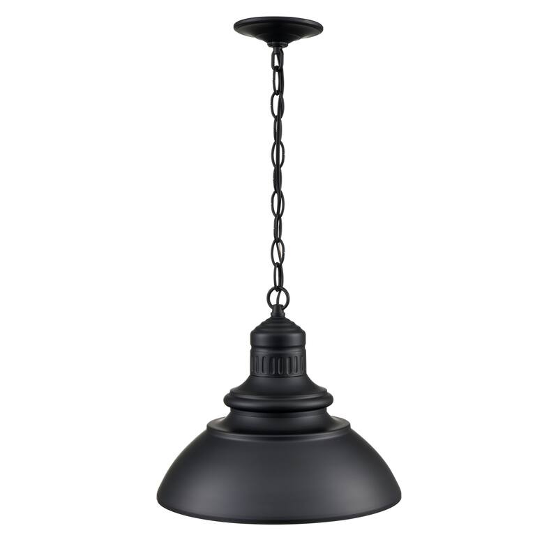 Adda Outdoor Hanging Lantern Powder Coated Black - Powder Coated Black