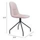 Briarsprings Dining Chair (Set of 2) Pink