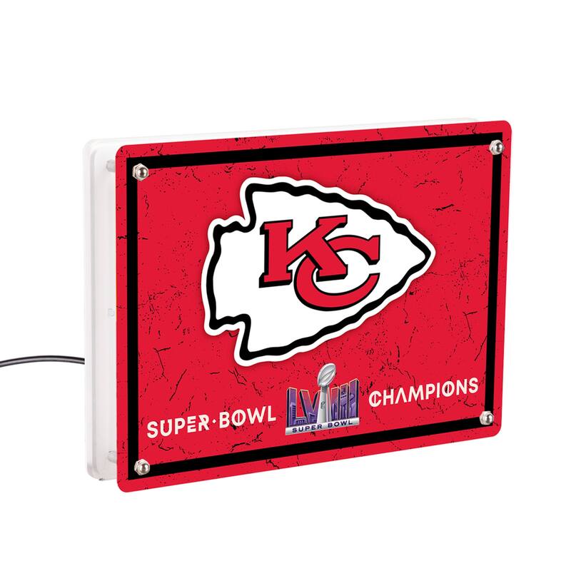 Kansas City Chiefs LED Lighted Sign