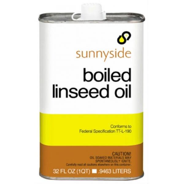 Shop Sunnyside 87232 Boiled Linseed Oil In Metal Can 1 Quart Overstock 24330648