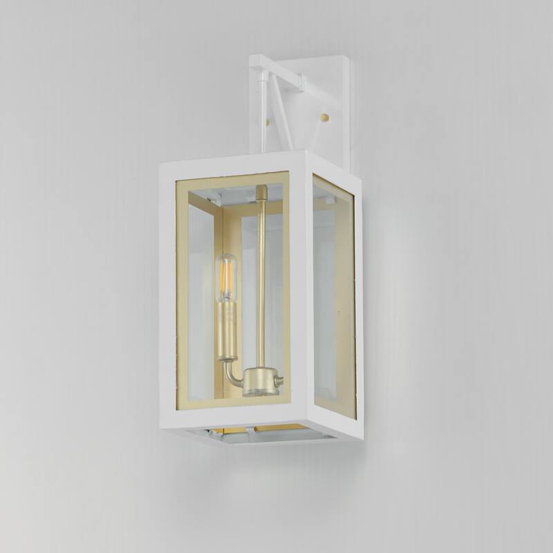 Maxim 30054CL Neoclass 2 Light 18" Tall Outdoor Wall Sconce with Clear