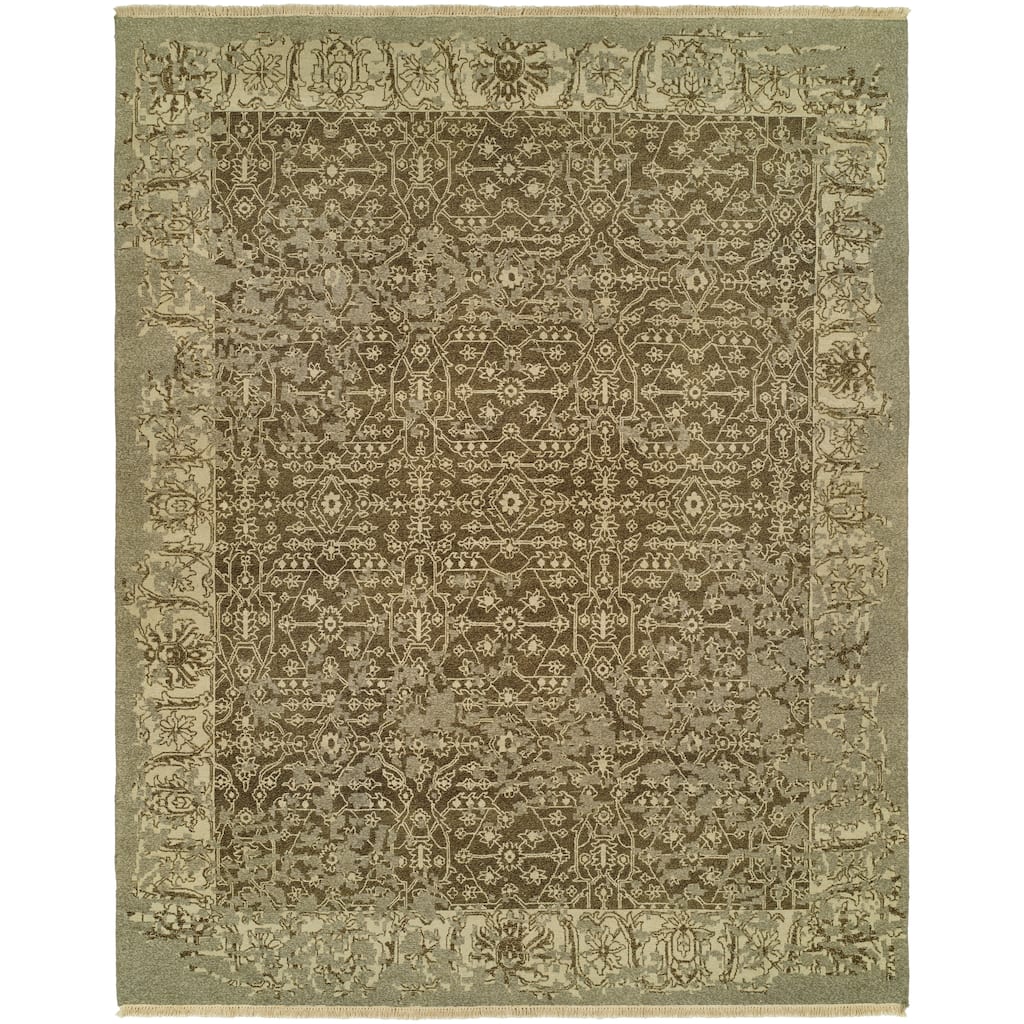Modern Multi-Colored Flatweave Wool Area Rug