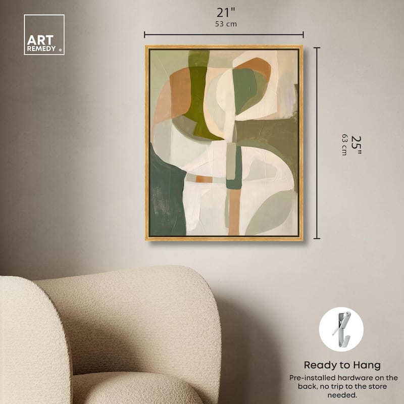 Soft Reverberations I Canvas by Art Remedy