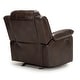 preview thumbnail 9 of 37, Charleston Leather Gel Glider Rocker Recliner by Greyson Living