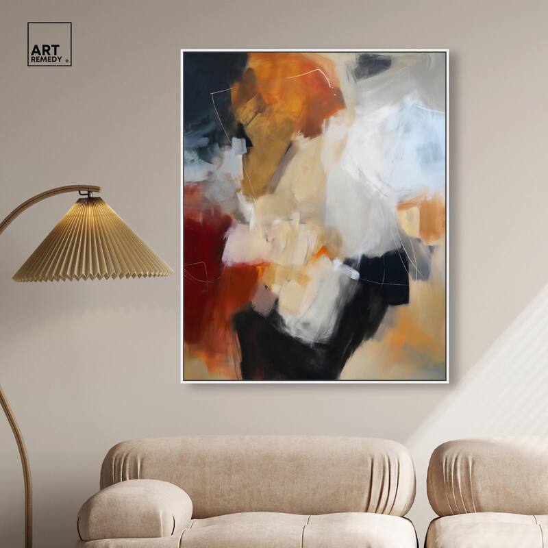 Earth and Fire II Canvas by Art Remedy