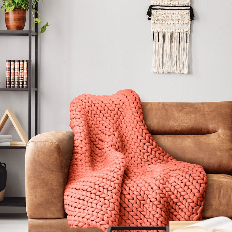 Donna Sharp Chunky Knit Throw