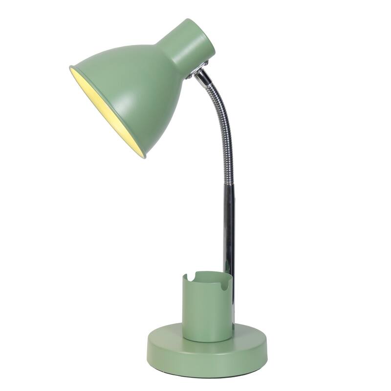 Gooseneck Desk Lamp with Adjustment Shade - 16.25" - Sage Green