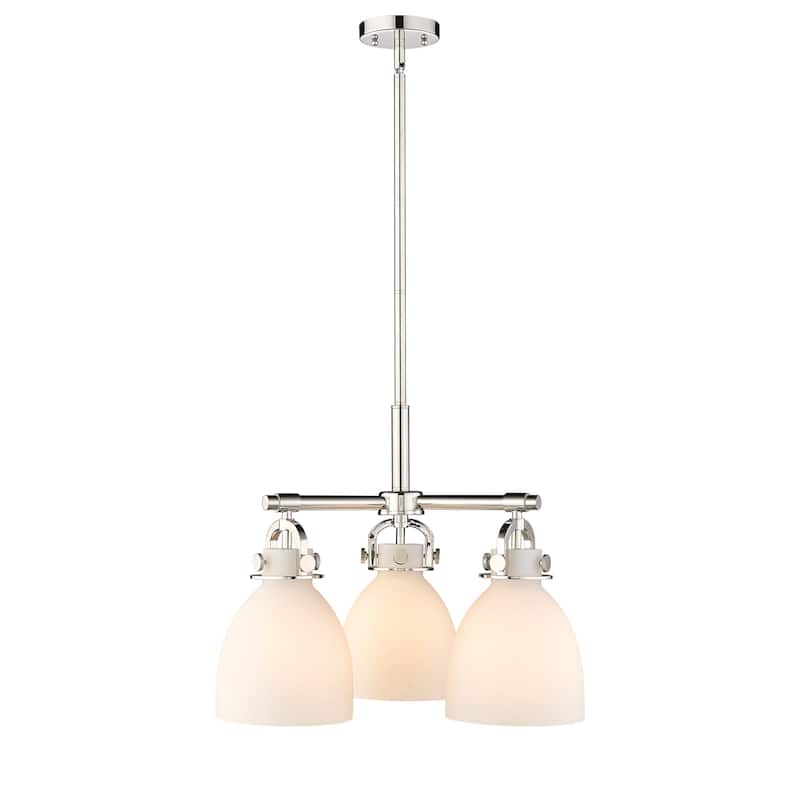 Innovations Lighting 410-3CR-16-20 Newton Bell Pendant Newton Bell 3
