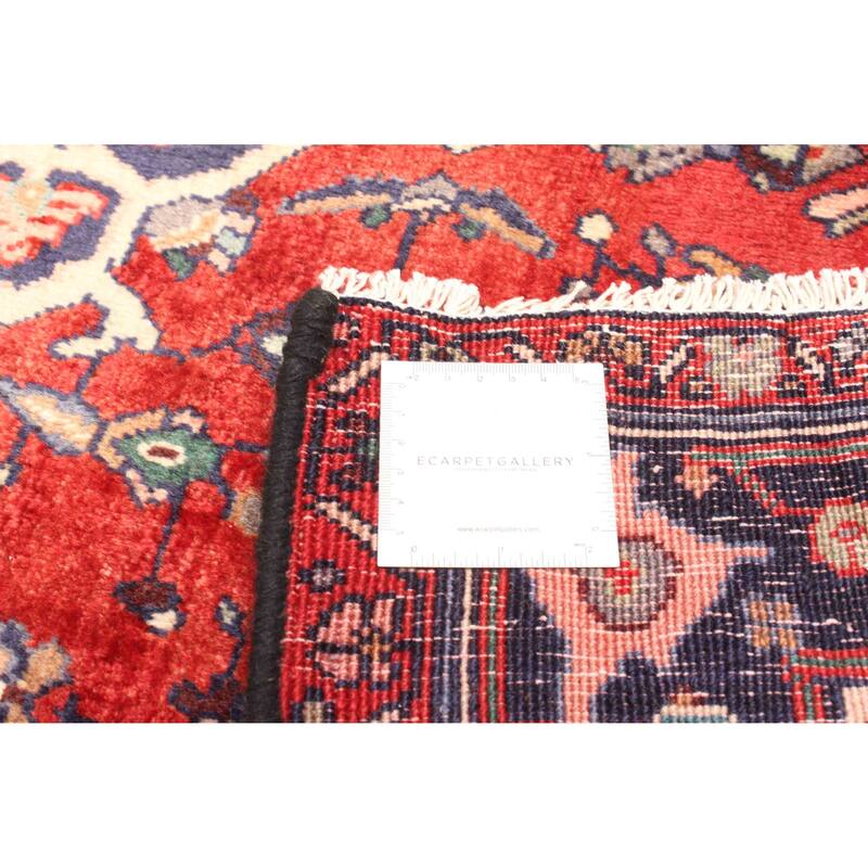 ECARPETGALLERY Hand-knotted Anadol Red Wool Rug - 3'8 x 4'8