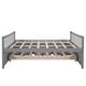 preview thumbnail 23 of 22, Full Size Daybed w/ Twin Size Trundle Storage Bed & Drawers Bunk Bed