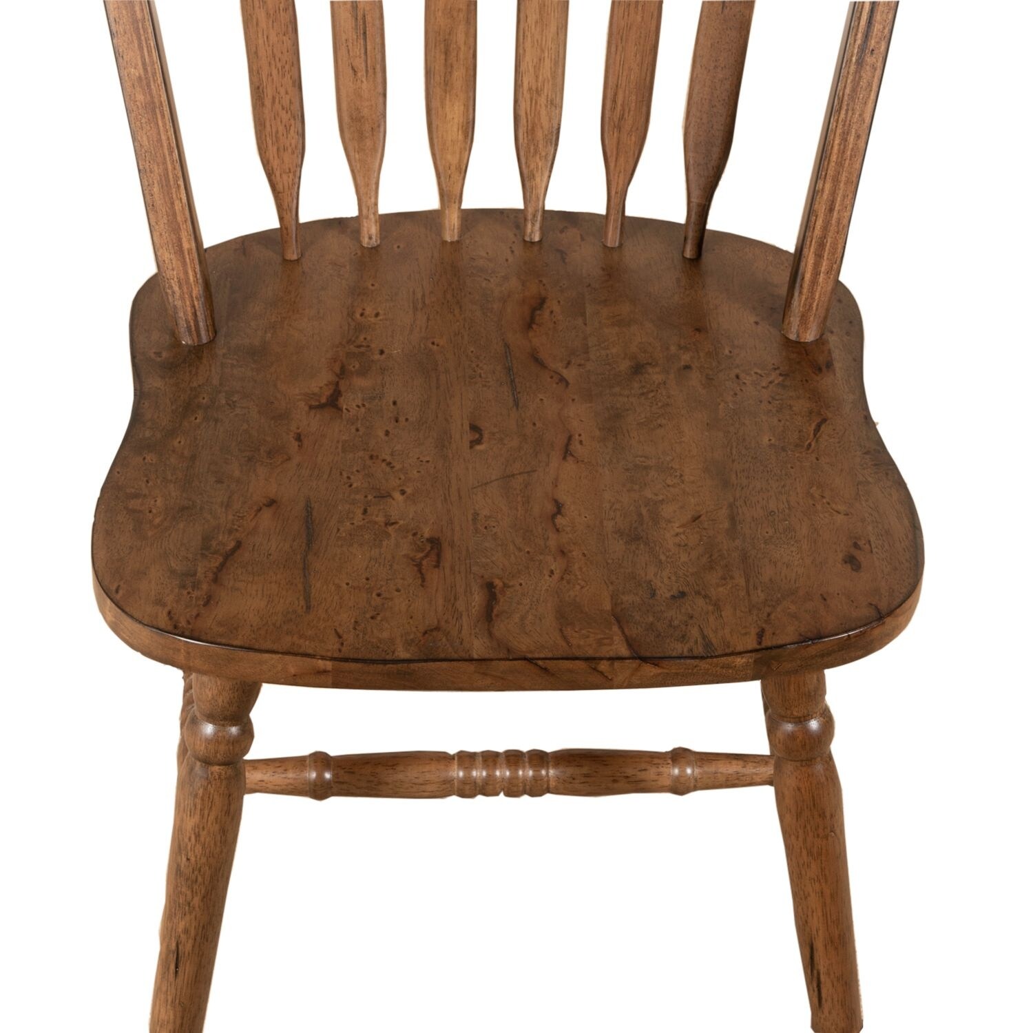 Carolina Crossing Antique Honey Finish Windsor Dining Chair (Set