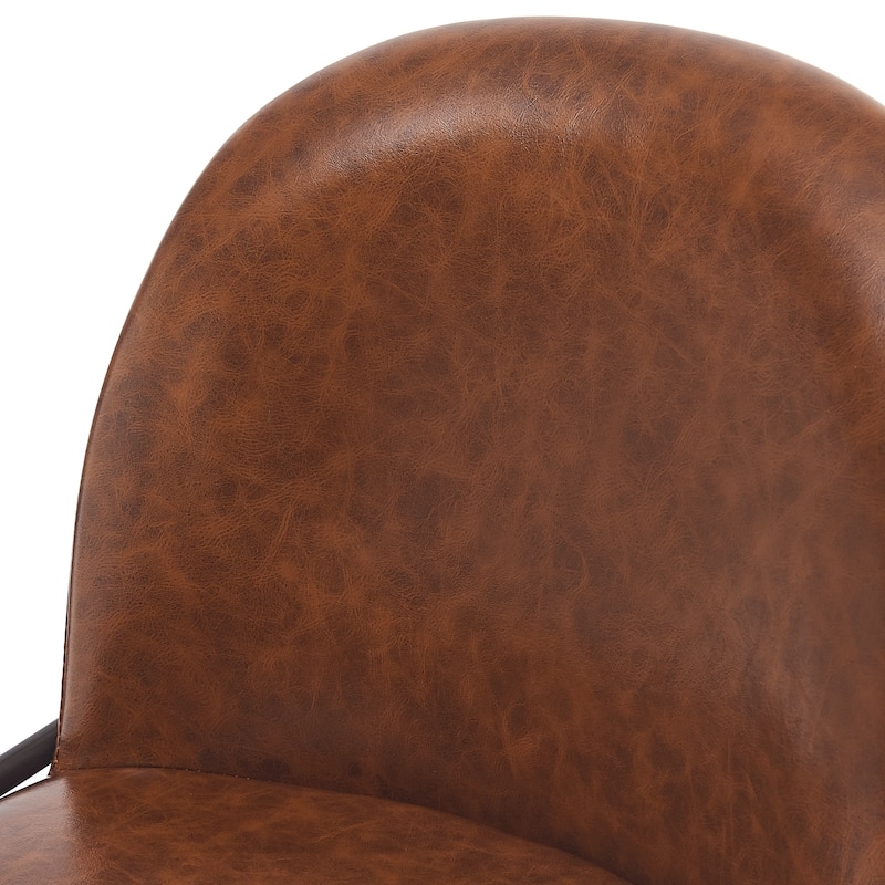Upholstered Bar Stool Side Chair Set of 2