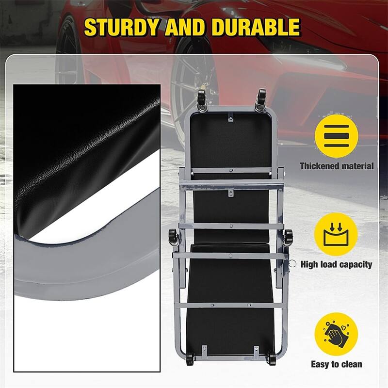 Multiple Mechanical Crawling Seats,36/40 in 2-in-1 Rolling Stools
