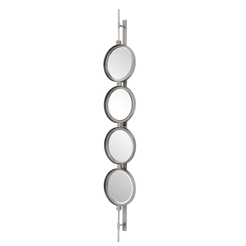 Uttermost Button Silver Mirror - 9.875"x 59.875"
