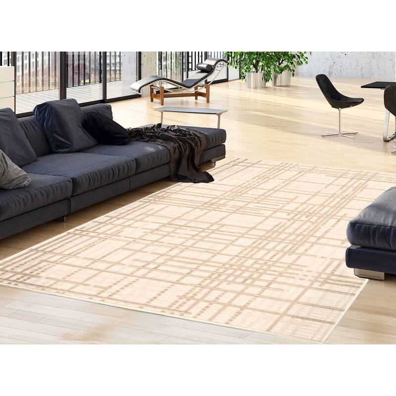 ECARPETGALLERY Sisal Burburry Tropical Rug
