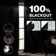 preview thumbnail 15 of 30, Deconovo Blackout Back Tab Bedroom Curtains 2 Panels