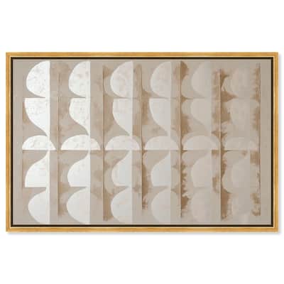 Columnar Shapes I Canvas by Art Remedy