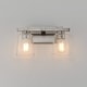 preview thumbnail 4 of 3, Maxim 21382CL Cubos 2 Light 14" Wide Vanity Light