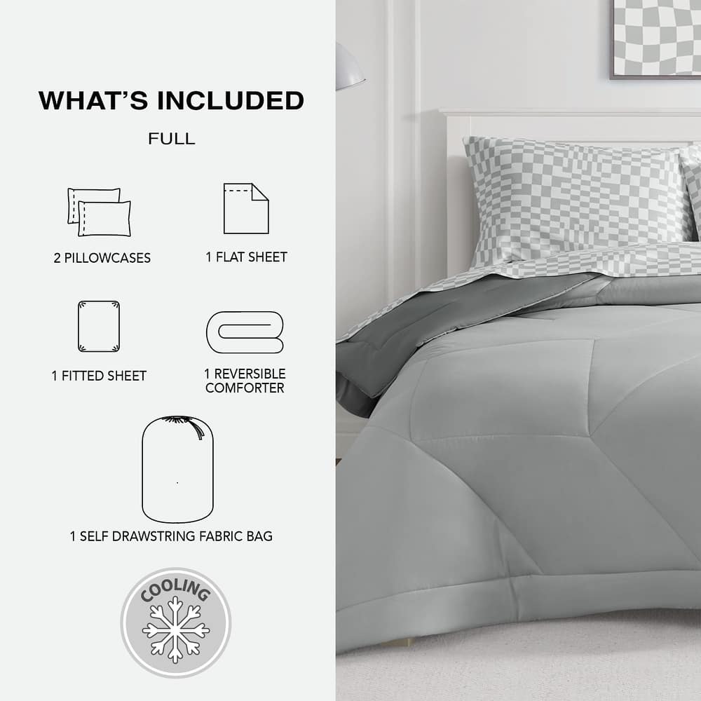 Cooling Technology 5-Piece Bed in a Bag