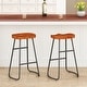 preview thumbnail 25 of 41, Rolling Kitchen Island on Wheels, Drop Leaf Kitchen Cart with Seating, Breakfast Bar Set with 2 Bar Stools and Wine Storage
