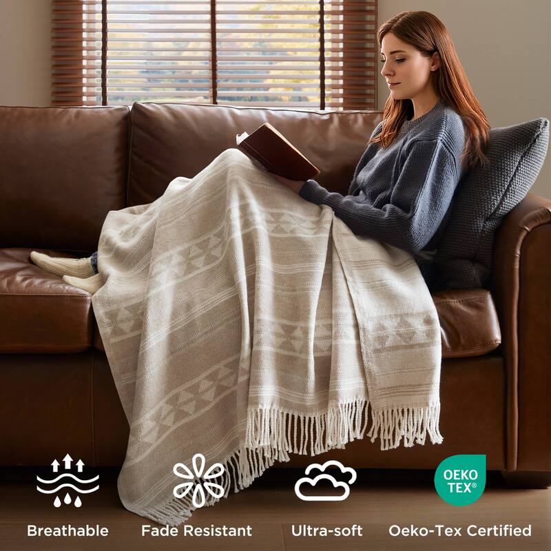 Woolrich Alberta Cotton Blend Throw