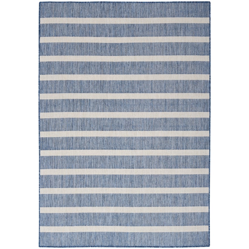 Nourison Positano Indoor/Outdoor Striped Area Rug